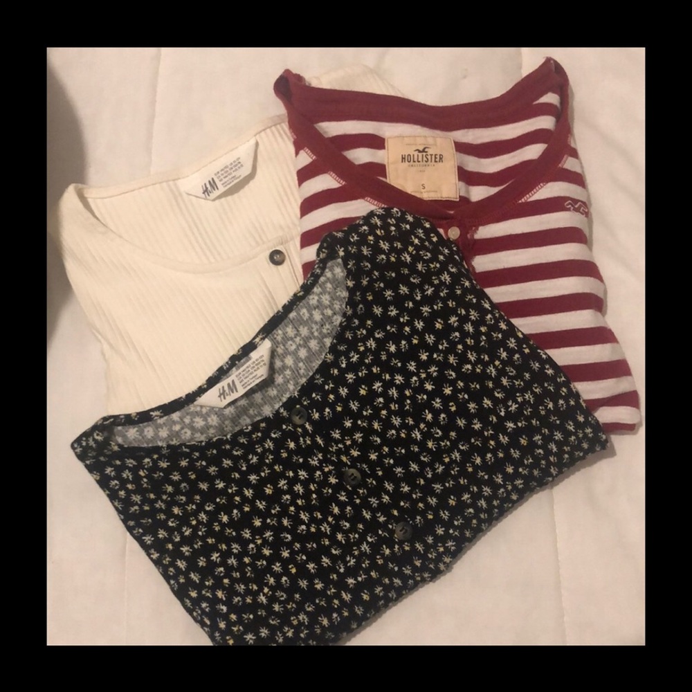 Three tops all very cute ♥️